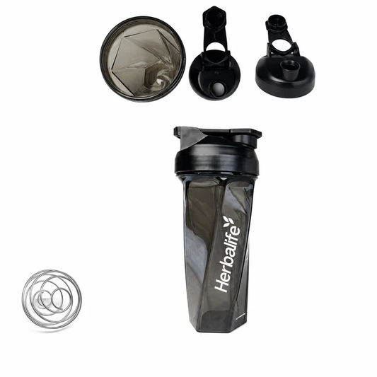 Helix Shape Shaker Bottle (Black)